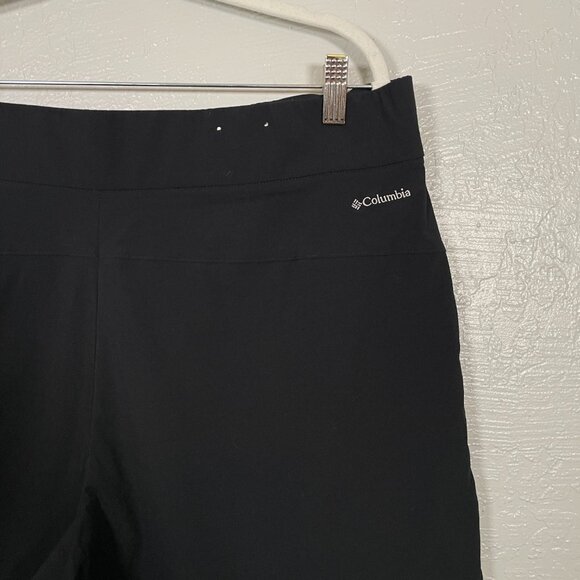 Columbia Women Plus Size 1X Black Anytime Casual Shorts Omni Shield Shade Pocket - Picture 5 of 7